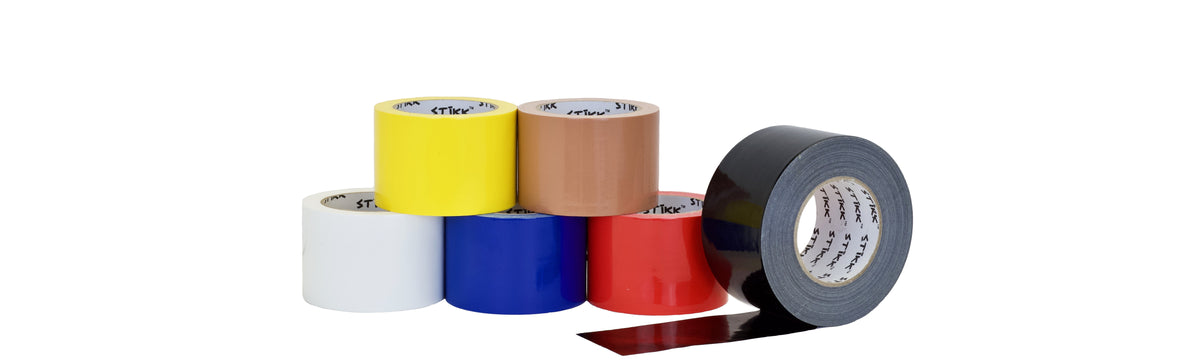 Duct Tape Black 3 x 60 yard 7.5 Mil Thick ( 72 mm x 55 m ) 1 Pack – STIKK  Tape