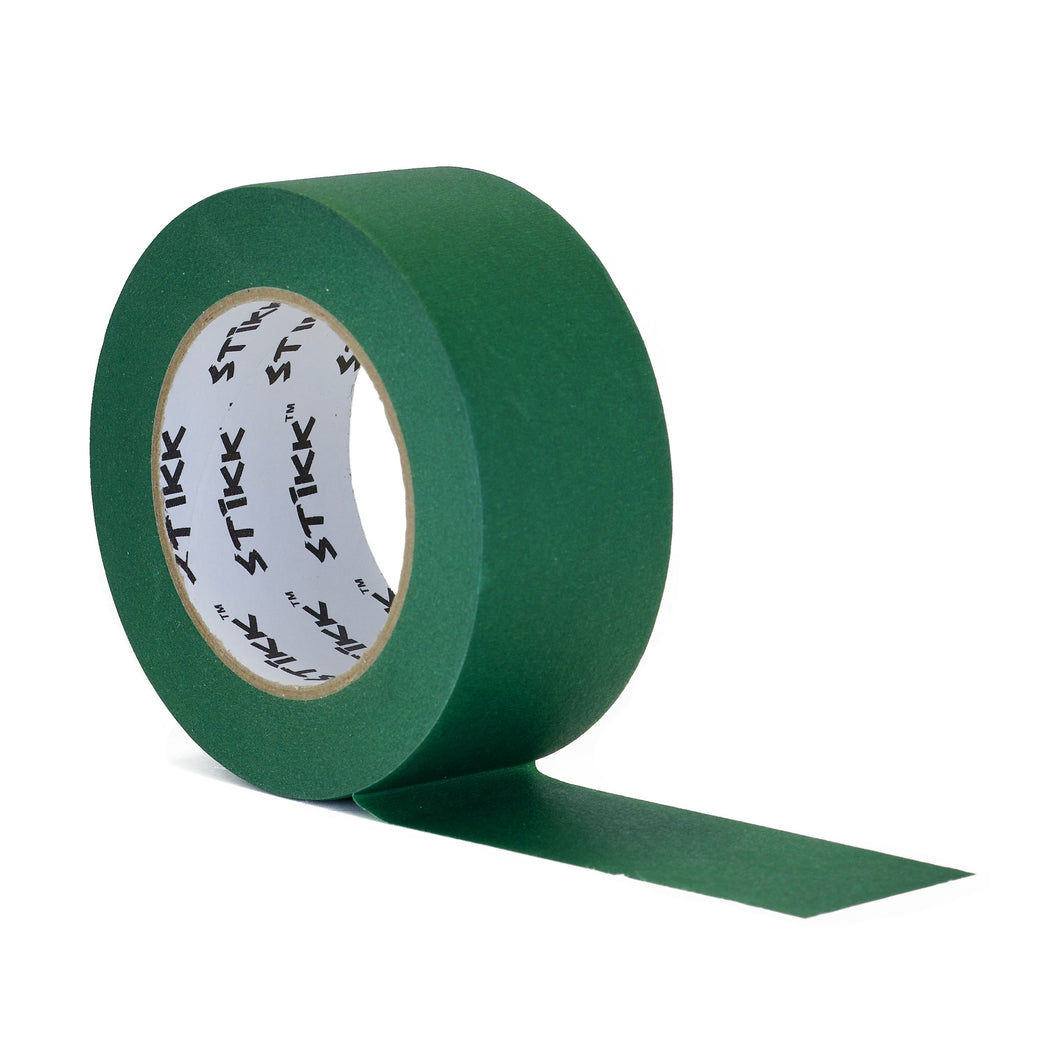 3 Pack 1/4 inch x 60yd STIKK Green Painters Tape 14 Day Easy Removal Trim  Edge