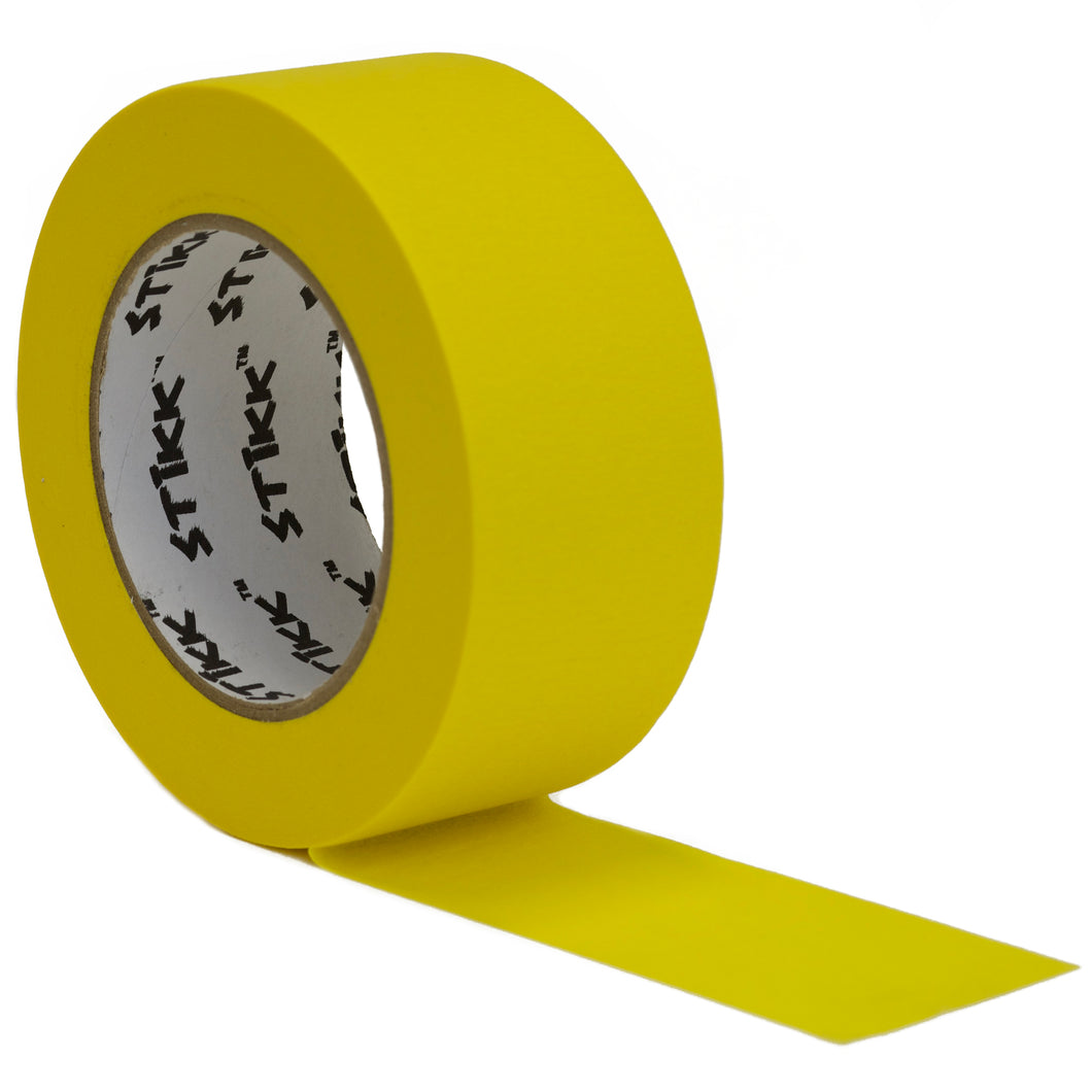 Yellow Painters Tape 2 x 60 yard ( 48 mm x 55 m ) 1 pack – STIKK Tape