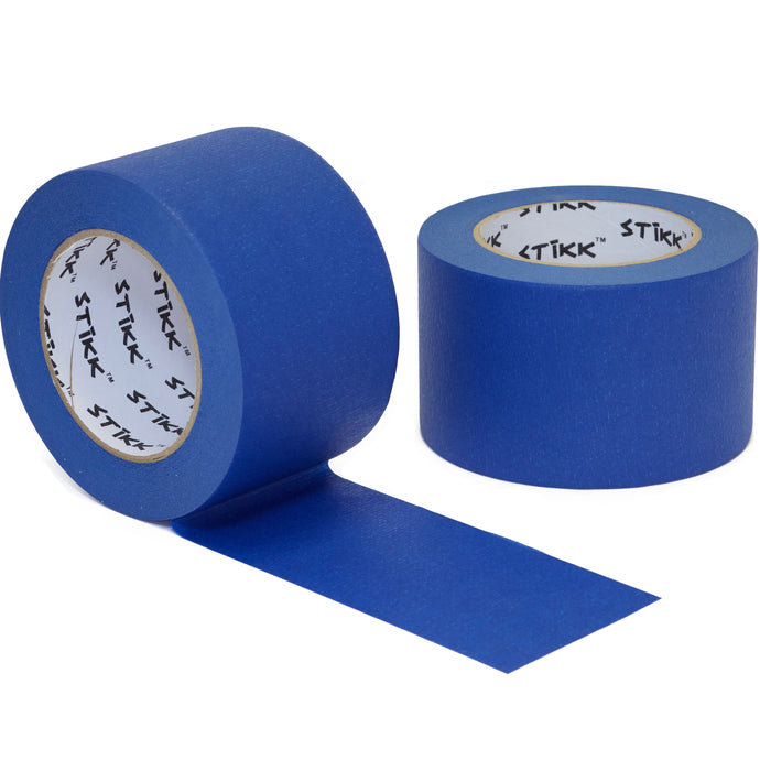Painters Masking Tape Blue 1 Roll Each 1 2 x 60yd (24mm, 48mm x 55m) STIKK