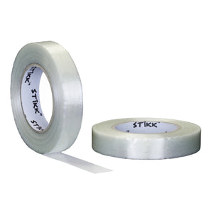 2 pack 1" inch x 60 yard (24mm x 55m) 5 Mils Thick STIKK Filament Tape