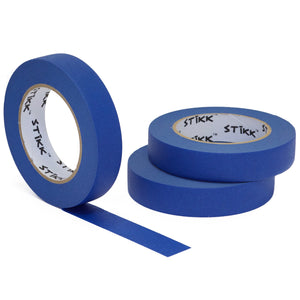 Blue Painters Tape 1" x 60 yard ( 24 mm x 55 m ) 3 pack