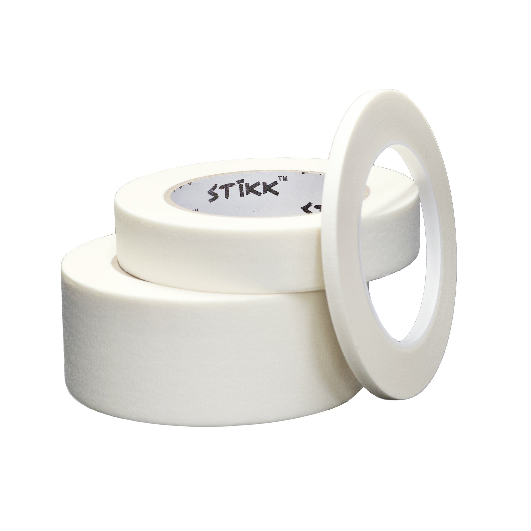 3 pack 1/4 .25 inch x 60yd (6mm x 55m) Thin STIKK White Painters Mask –  STIKK Tape